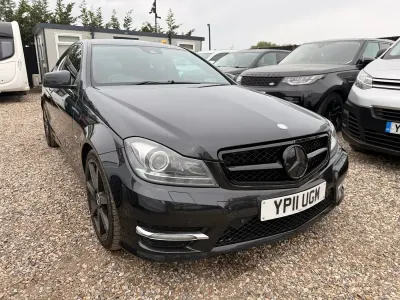 Used Mercedes C250 AMG 204 HP (150 kW) 2011 Black Coupe