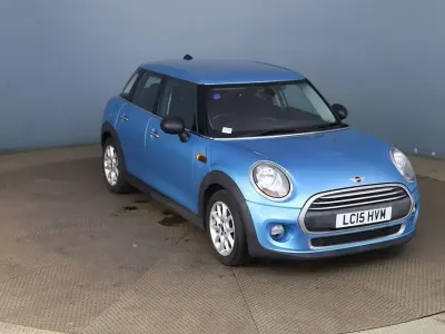 Used Mini ONE Hatch 102 HP (75 kW) 2015 Blue Hatchback