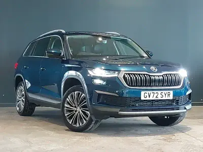 Second-hand Skoda Kodiaq SE L Executive 150 CP (110 kW) 2023 Albastru SUV