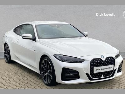 Used BMW 420 M Sport 181 HP (133 kW) 2021 White Coupe