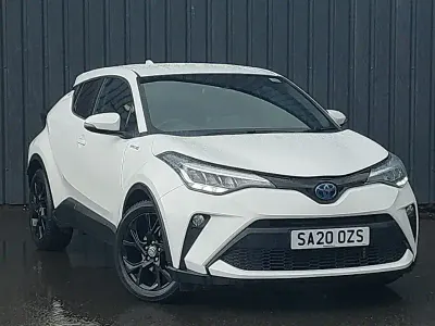 Used Toyota C-HR Design 122 HP (89 kW) 2020 White SUV