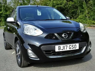 Used Nissan Micra N-TEC 80 HP (58 kW) 2017 Black Hatchback