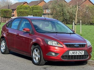 Used Ford Focus Zetec 2009 Red Hatchback