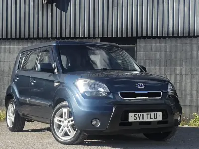 Used Kia Soul 126 HP (92 kW) 2011 Blue SUV