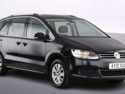 Used VW Sharan SE 150 HP (110 kW) 2021 Black MPV