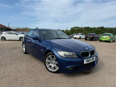 Used BMW 318 M Sport 2010 Blue Sedan