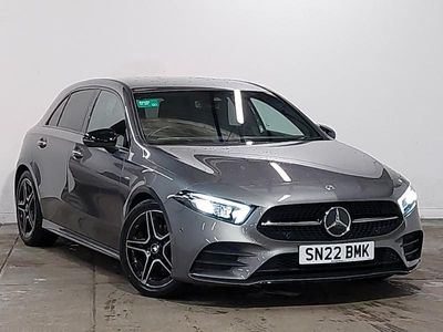 Used Mercedes A180 AMG Line Premium 116 HP (85 kW) 2022 Grey Hatchback