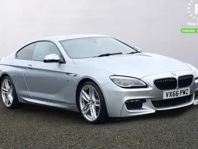 Used BMW 640 Comfort Edition 313 HP (230 kW) 2016 Silver Coupe