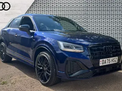 Used Audi Q2 Black Edition 150 HP (110 kW) 2026 Blue SUV