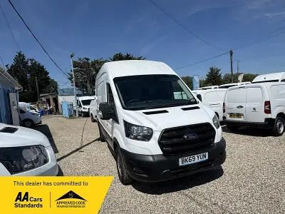 Used Ford Transit 130 HP (95 kW) 2019 White Van