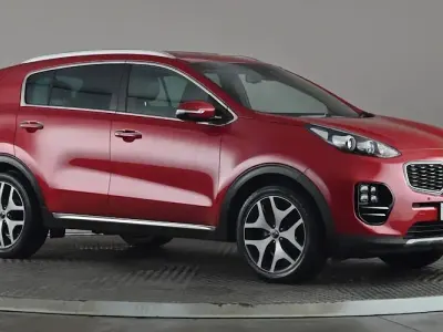 Używany Kia Sportage GT-Line 177 KM (130 kW) 2017 Czerwony SUV