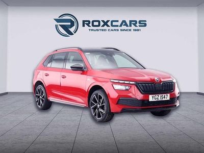 Used Skoda Kamiq Monte Carlo 110 HP (80 kW) 2022 Red SUV