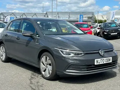 Used VW Golf VII Style 130 HP (95 kW) 2020 Grey Hatchback