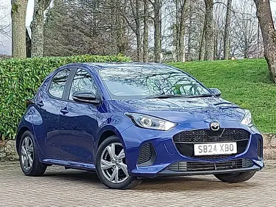 Usado Mazda 2 Exclusive-Line 116 HP (85 kW) 2024 Azul Citadino