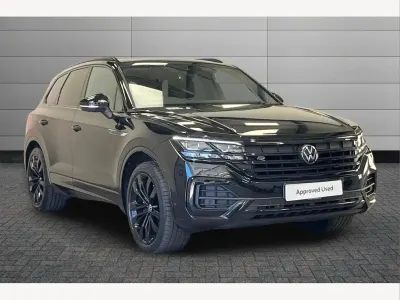Used VW Touareg Black Edition 286 HP (210 kW) 2023 Grenadilla black SUV