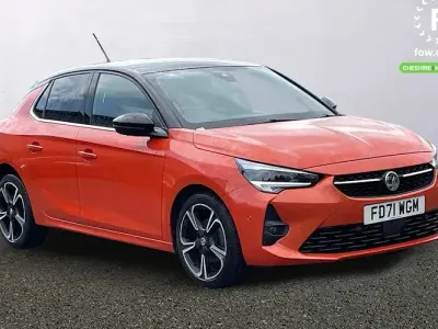 Used Vauxhall Corsa Ultimate 131 HP (96 kW) 2022 Orange Hatchback
