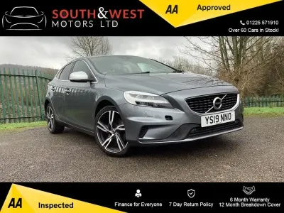Begagnad Volvo V40 R-Design 122 HK (89 kW) 2019 Grå Halvkombi