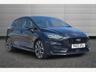Used Ford Fiesta ST-Line X 123 HP (90 kW) 2023 Black Hatchback