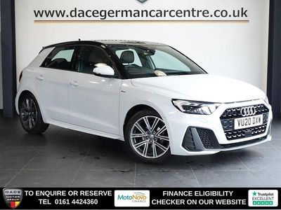 Used Audi A1 Sportback S-Line 95 HP (69 kW) 2020 White Hatchback