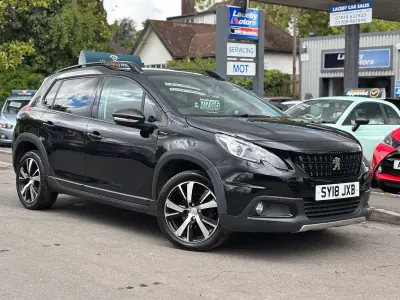 Used Peugeot 2008 GT-line 2018 Black SUV