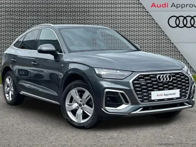 Used Audi Q5 S-Line 200 HP (147 kW) 2021 Grey SUV