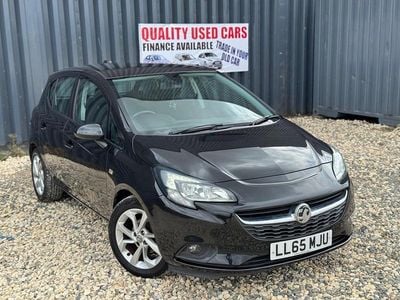 Black Used 2015 Vauxhall Corsa Hatchback | £2,490 (Good price)