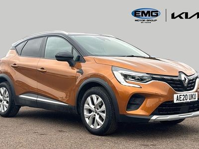 Orange/black Used 2020 Renault Captur Iconic SUV | £9,995 (Fair price)