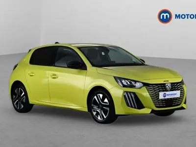 Używany Peugeot 208 Allure 101 KM (74 kW) 2025 Żółty Hatchback