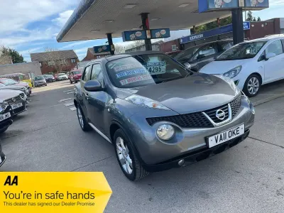Usado Nissan Juke Acenta 2011 Cinzento SUV