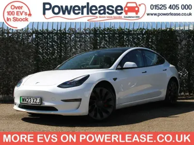 Used Tesla Model 3 Performance 461 kW (627 HP) 2023 White Sedan