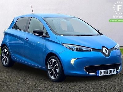 Used Renault Zoe Dynamique 80 kW (109 HP) 2019 Blue Hatchback