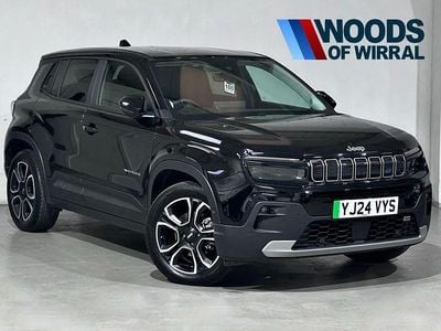 Used Jeep Avenger Summit 114 kW (156 HP) 2024 Black SUV
