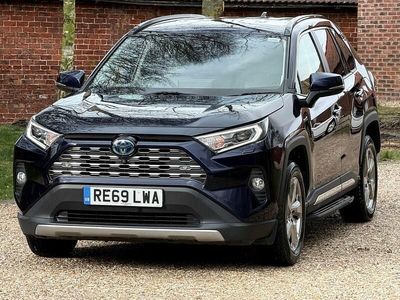 Used Toyota RAV4 Hybrid 2019 Blue SUV