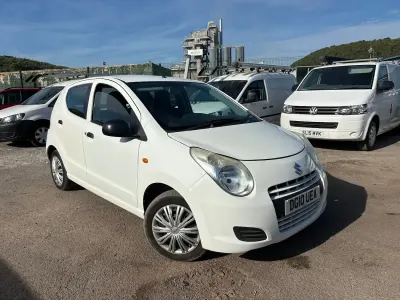 Used Suzuki Alto 68 HP (50 kW) 2010 White Hatchback