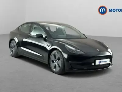Used Tesla Model 3 Long Range AWD 366 kW (498 HP) 2021 Black Sedan