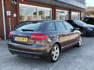 Begagnad Audi A3 Premium 102 HK (75 kW) 2010 Grå Halvkombi