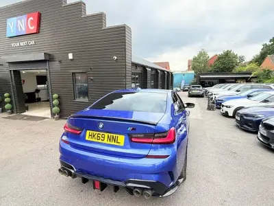 Used BMW 330e M Sport 2019 Blue Sedan