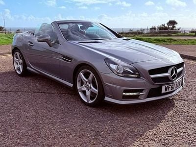 Silver Used 2011 Mercedes SLK200 Sport Edition Cabriolet | £7,395 (Fair price)