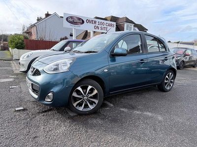 Used Nissan Micra S 98 HP (72 kW) 2015 Blue Hatchback