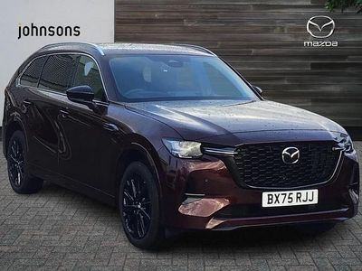 Red Used 2025 Mazda CX-80 Homura-Line SUV | £44,790 (Fair price)