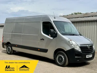 Used Vauxhall Movano 130 HP (95 kW) 2019 Silver MPV