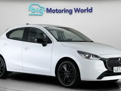 Begagnad Mazda 2 Homura-Line 90 HK (66 kW) 2024 Vit Halvkombi