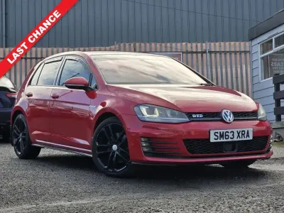 Used VW Golf VII GTD 2013 Red Hatchback