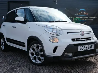 Used Fiat 500L Trekking 85 HP (62 kW) 2015 White MPV