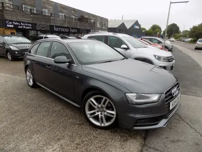 Used Audi A4 S-Line 177 HP (130 kW) 2014 Grey Estate