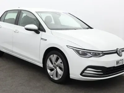 Used VW Golf VIII Style 150 HP (110 kW) 2023 White Hatchback