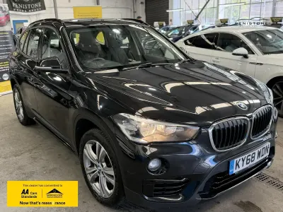 Used BMW X1 Sport Line 150 HP (110 kW) 2018 Black SUV