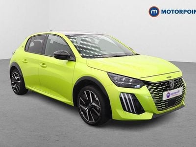 Used Peugeot e-208 GTi 114 kW (156 HP) 2024 Yellow Hatchback