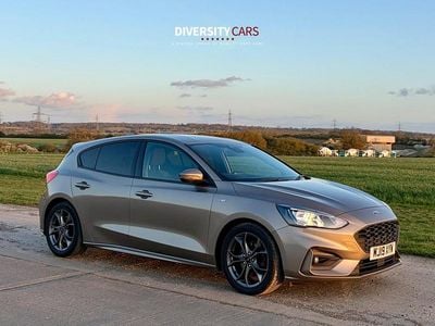 Used Ford Focus ST-Line 125 HP (91 kW) 2019 Silver Hatchback