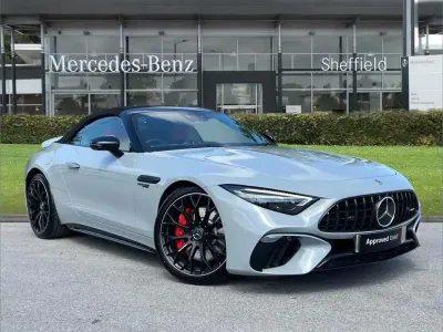 Begagnad Mercedes SL55 AMG Premium Plus 469 HK (344 kW) 2025 Grå Cab